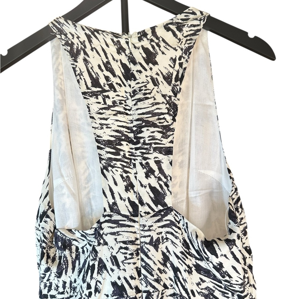 2bella Abstract Black White Maxi Dress Size S - Picture 6 of 9